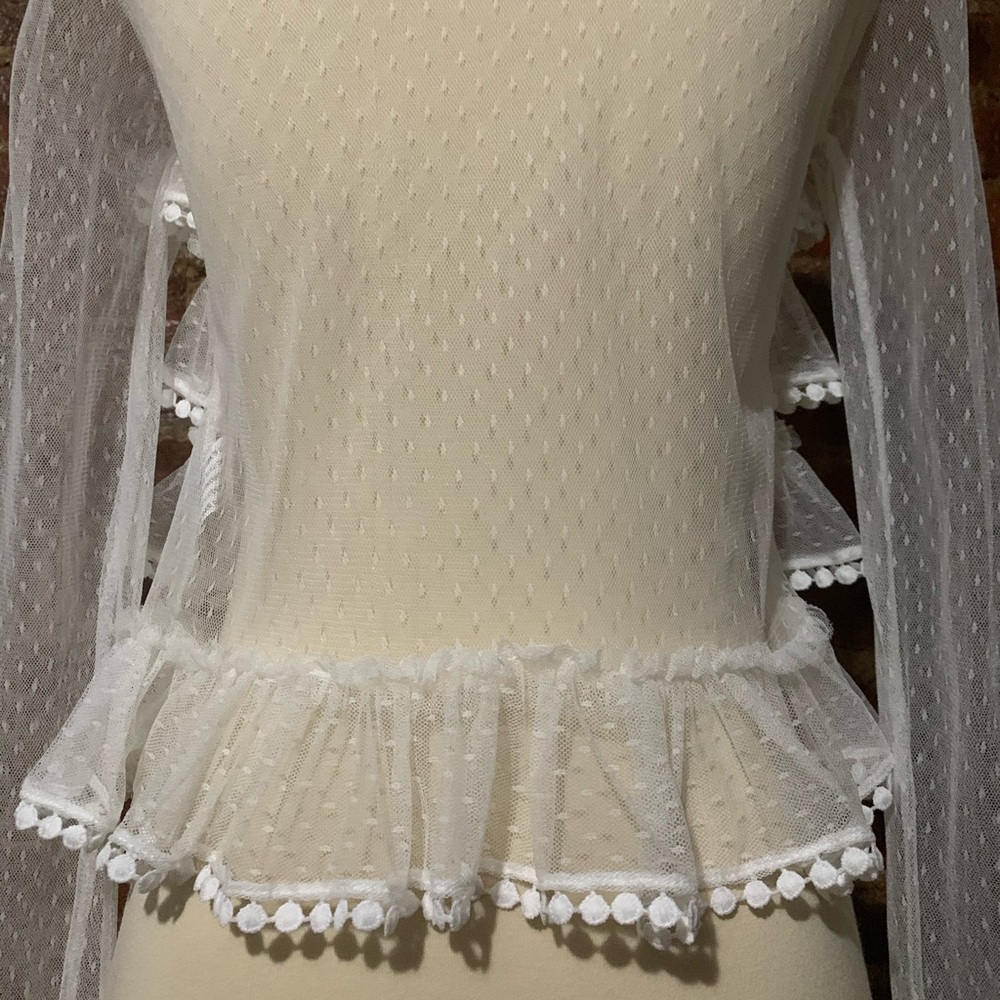 Forever21 see through blouse in S size - Picture 4 of 5